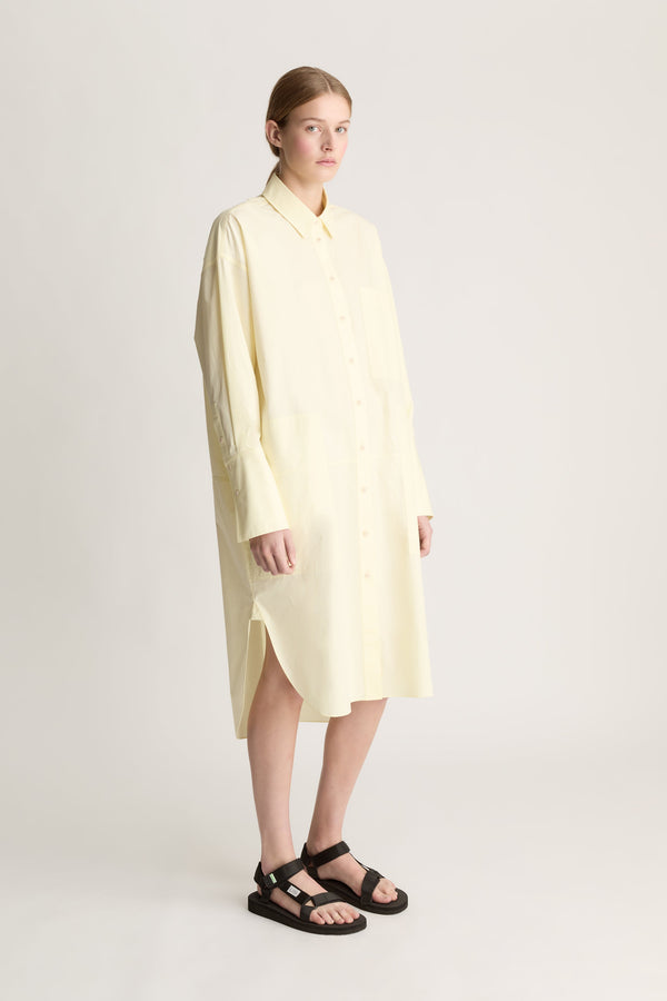 LM Poplin LS Shirt Dress