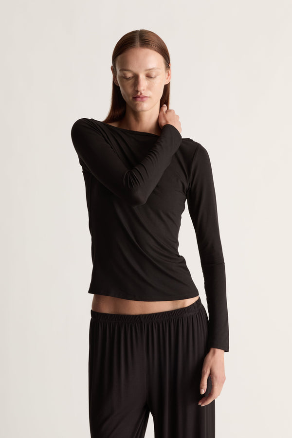 Kye Intimates Bateau Long Sleeve