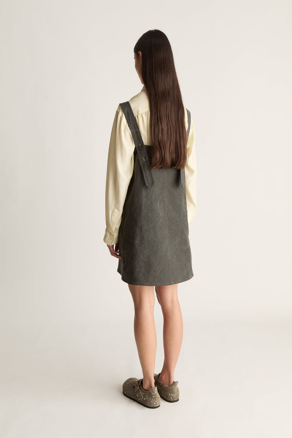 Lenny Canvas Pinafore
