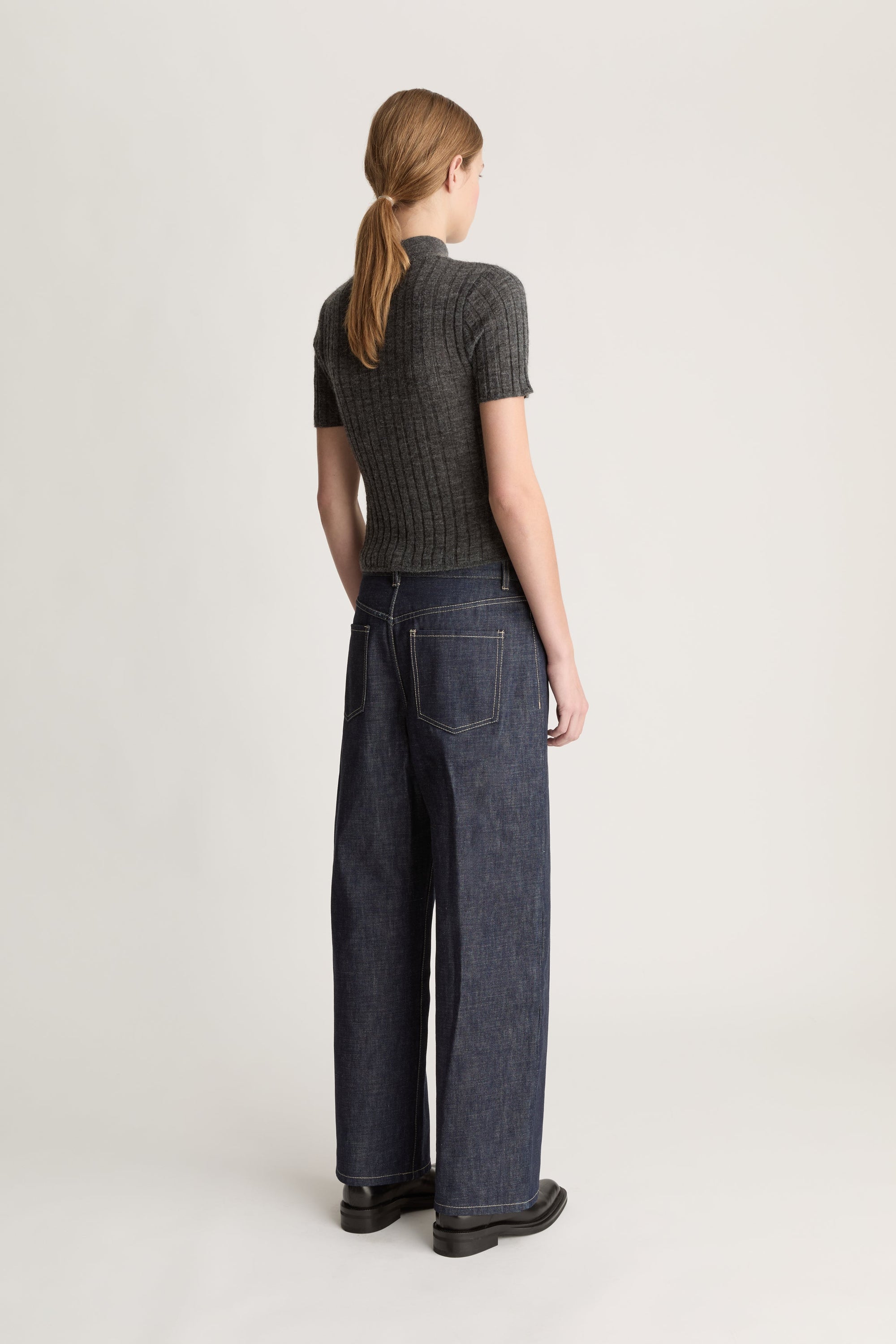 Maya Ribbed Tee