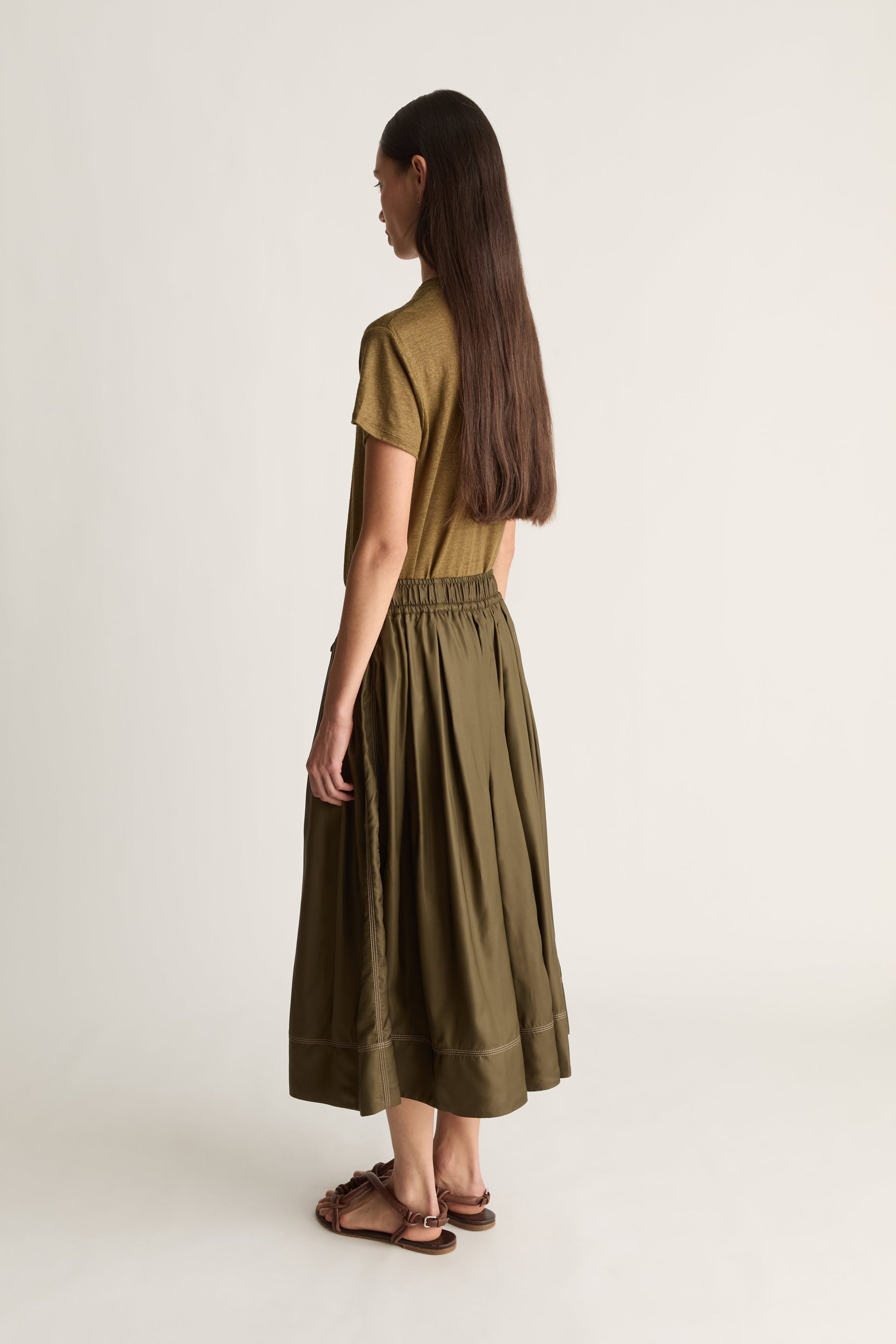 Sloane Pleat Skirt