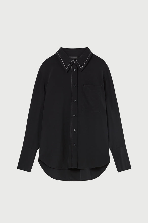 Cassini LS Shirt in Black