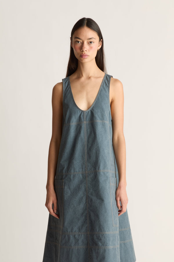 Cecil Cotton Apron Dress
