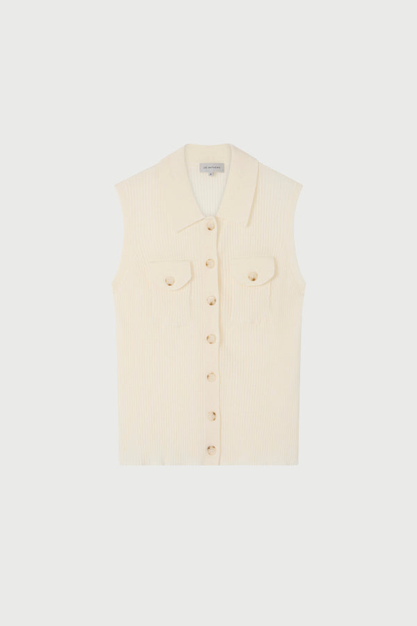 Eve Sleeveless Cardigan