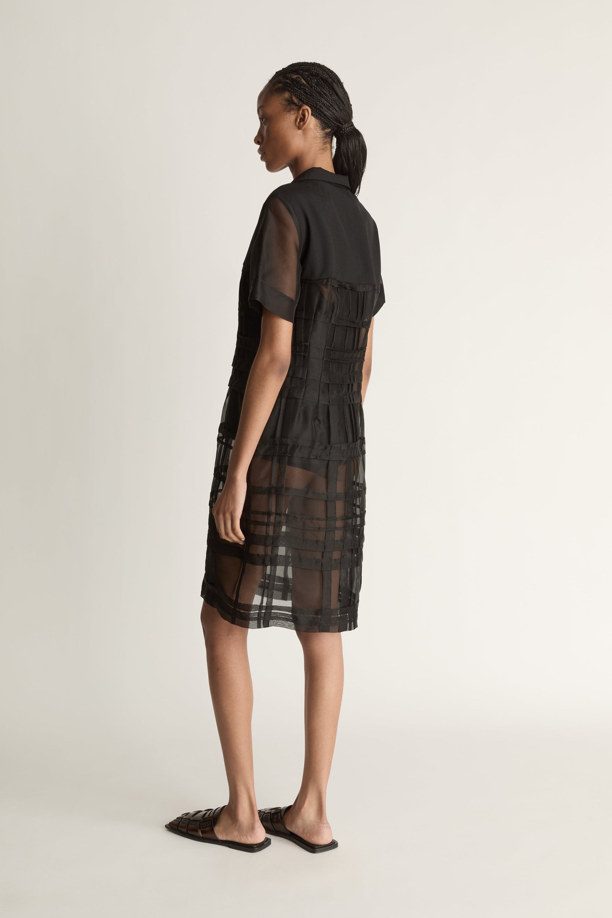 Innes Organza Shirt Dress