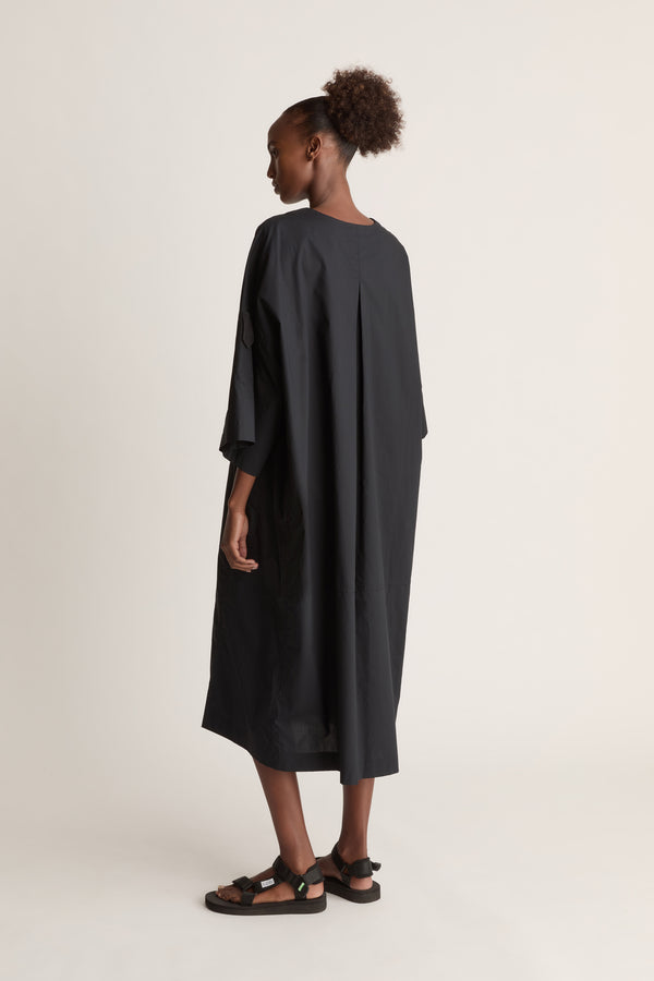 LM Poplin Oversized Tee Dress