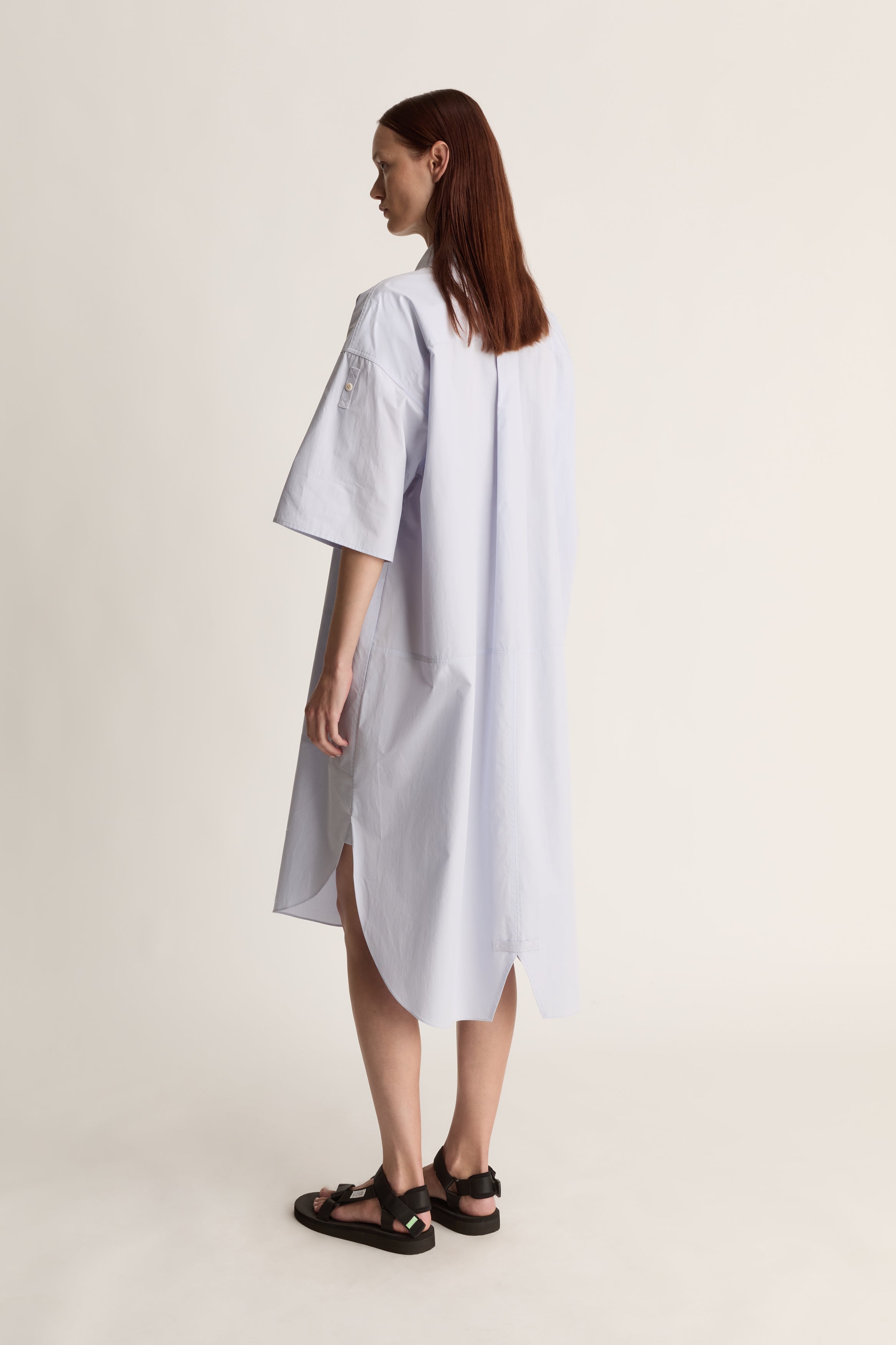 LM Poplin SS Shirt Dress