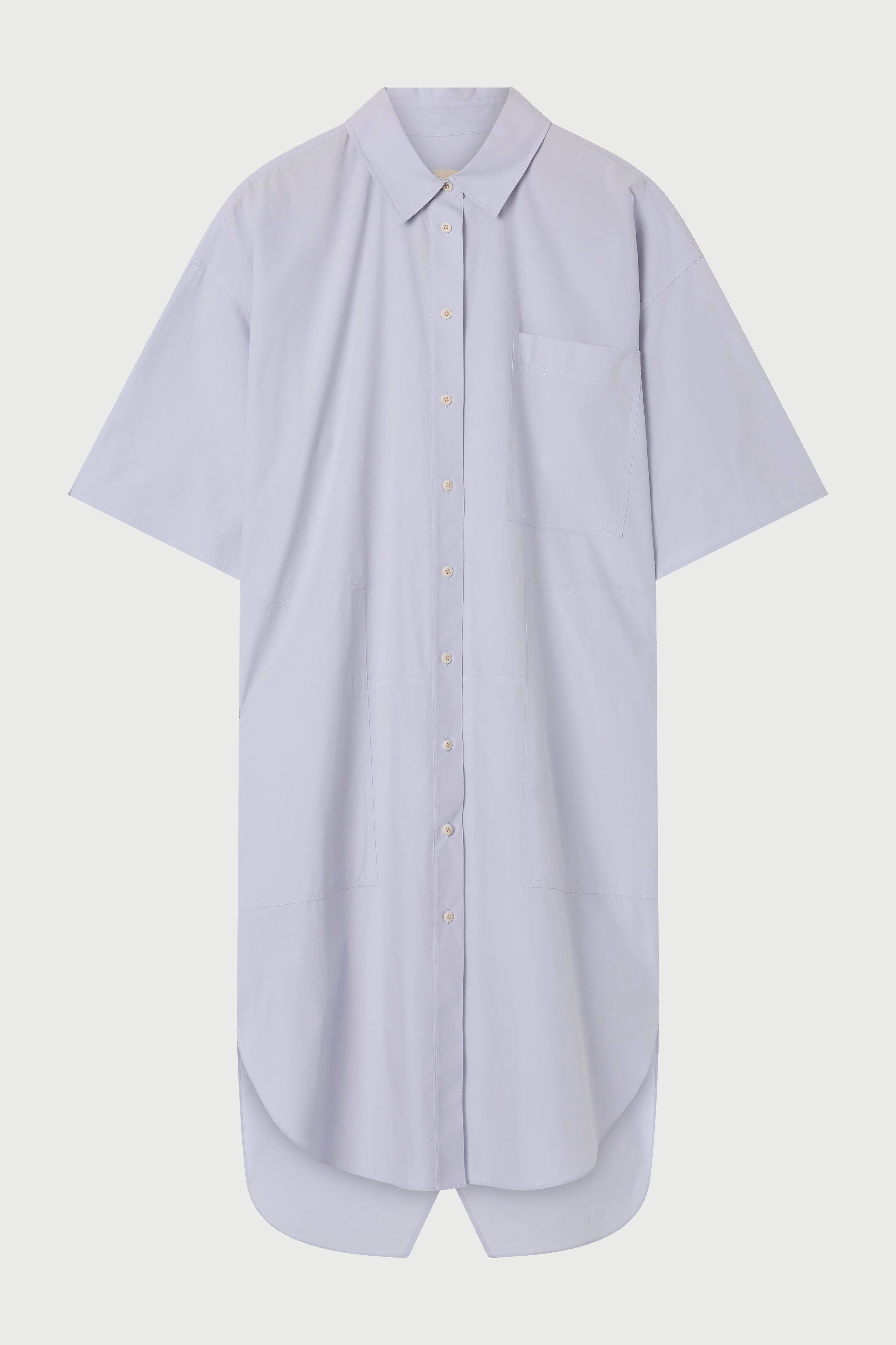 LM Poplin SS Shirt Dress