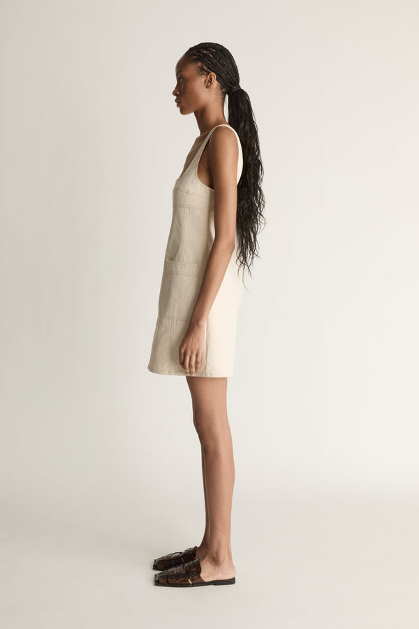 Lenny Canvas Mini Dress