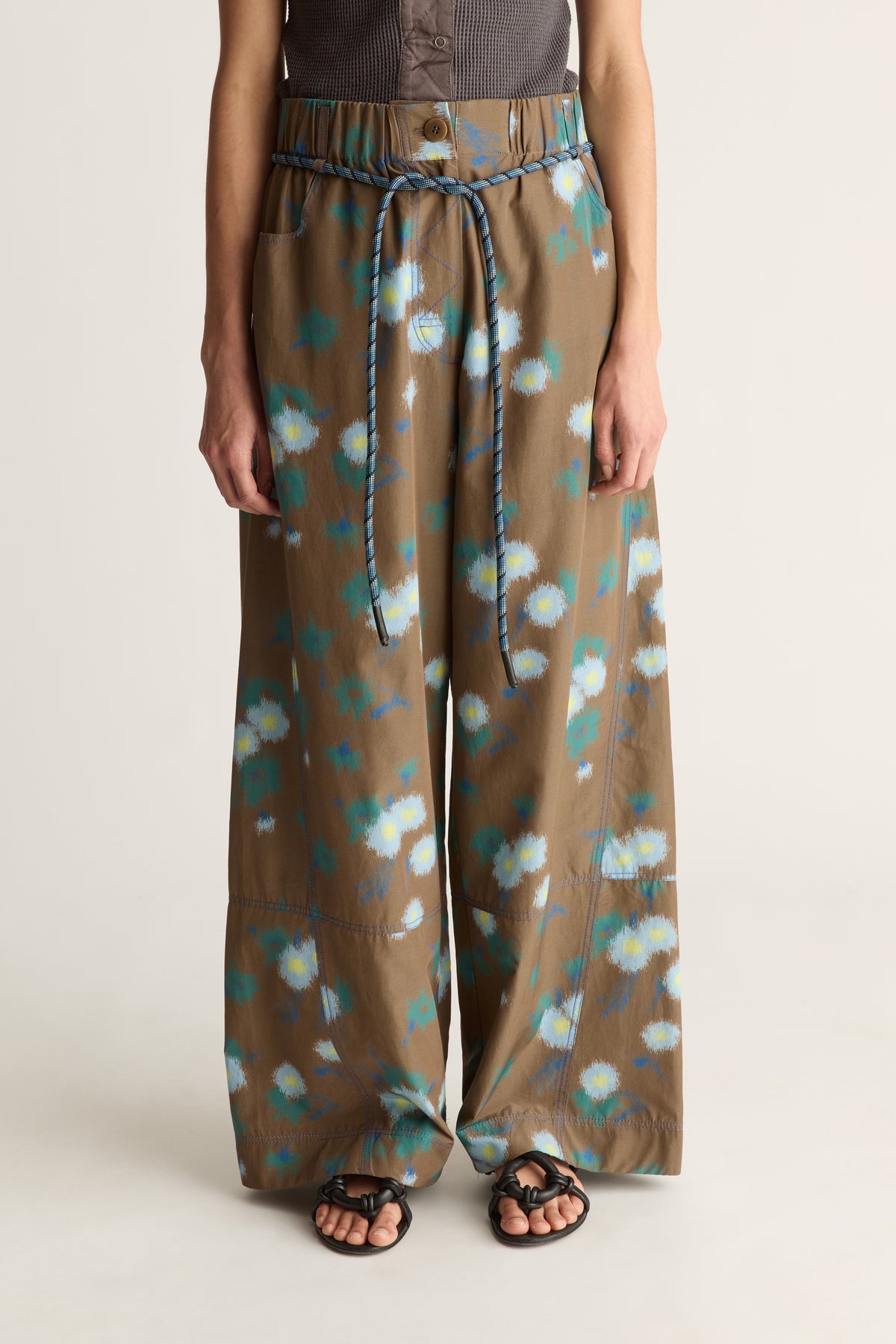 Lettie Silk Wide Leg Pant