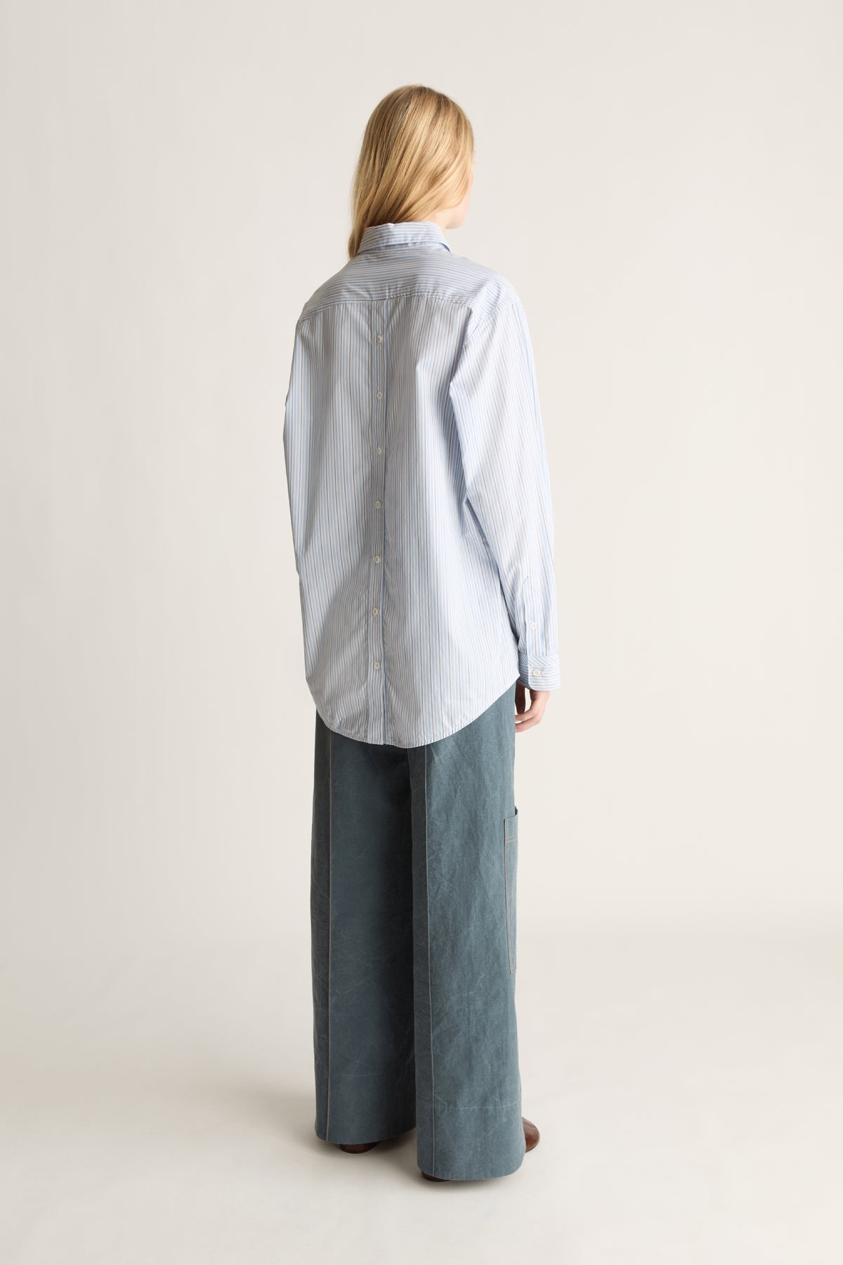 Melrose Stripe Cotton Shirt